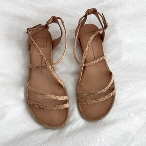 Dolce Vita Tan Strappy Sandals